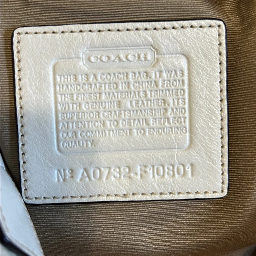 Coach Brown Leather Bag - Picture 5 of 6